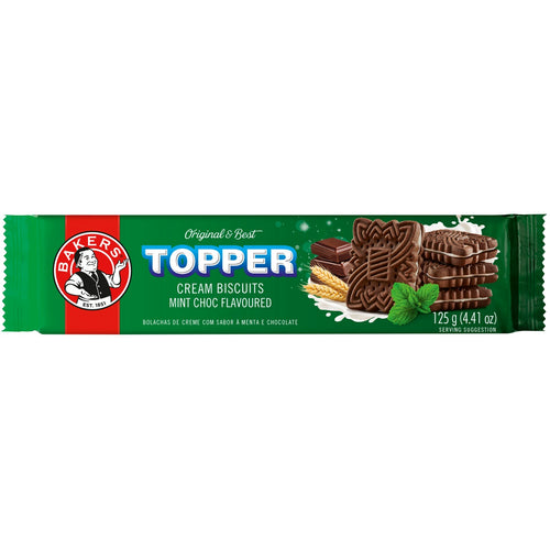 Topper cream choc mint 12x125g