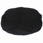 Black wool 25g